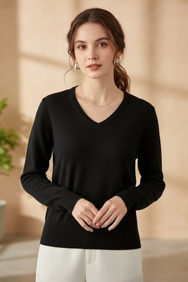 PREMIER WORKWEAR PR696 - LADIES KNITTED V-NECK SWEATER