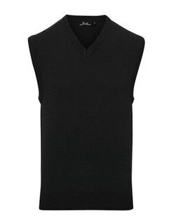 Premier Workwear PR699 - Mens Classic V-Neck Sleeveless Knit Sweater