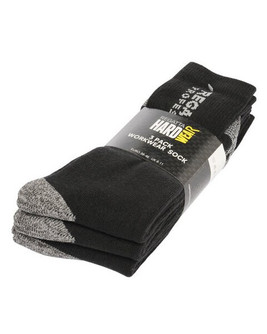 Regatta RMH003 - Durable Cushioned Work Socks - 3 Pack