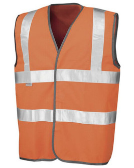 Result R021X - High-Visibility Safety Vest with 3M Reflective Tape