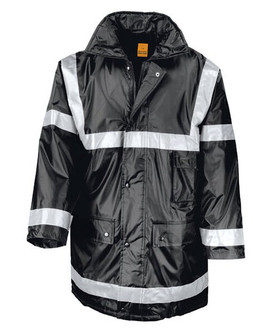 Result R023X - High-Visibility Waterproof Safety Management Coat