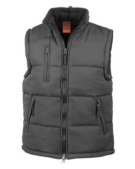 Result R088X - Ultra Warm Quilted Body Warmer with Fleece Lining