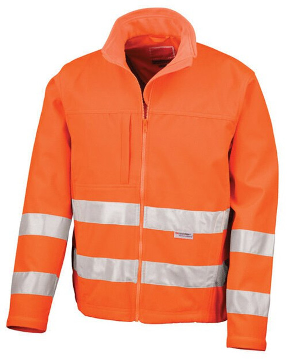 Result R117X - High-Visibility Waterproof Softshell Work Jacket