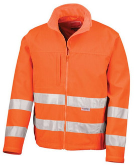 Result R117X - High-Visibility Waterproof Softshell Work Jacket