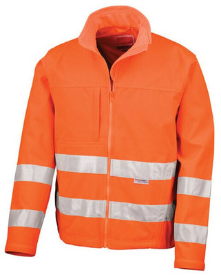 Result R117X - High-Visibility Waterproof Softshell Work Jacket