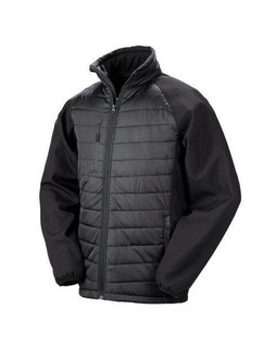 Result R237X - Eco-Friendly Black Compass Recycled Softshell Jacket