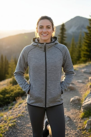 Spiro S245M - Ultra-Light Ergonomic Microfleece Hoodie