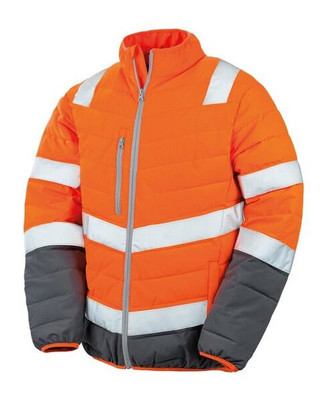 Result R325M - High-Visibility Soft Padded Safety Jacket