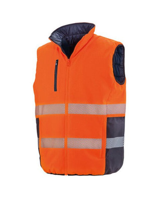 Result R332X - Reversible Soft Gilet with Reflective Bands