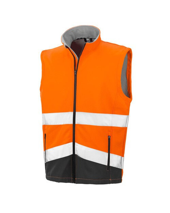 Result R451X - High-Performance Reflective Safety Softshell Gilet