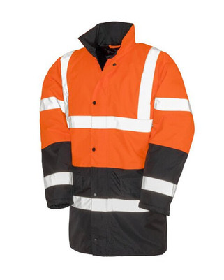 Result R452X - High-Visibility Waterproof Safety Jacket with Reflective Bands