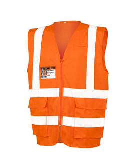 Result R479X - High Visibility Executive Mesh Safety Vest