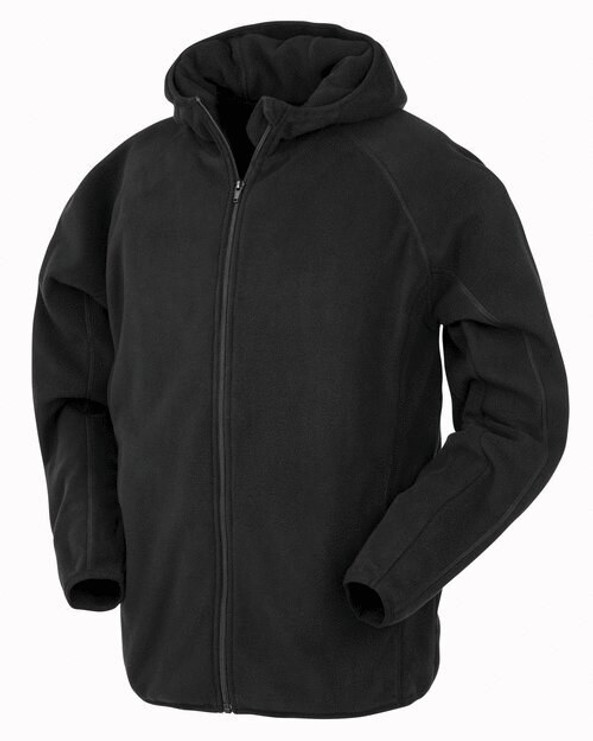 Result R906X - Eco-Friendly Hooded Microfleece Jacket with Recycled Materials