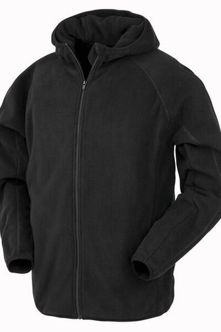 Result R906X - Eco-Friendly Hooded Microfleece Jacket with Recycled Materials