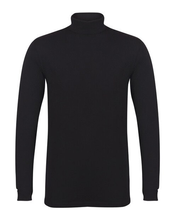 Skinni Fit SF125 - Men's Premium Cotton Roll Neck Longline Top