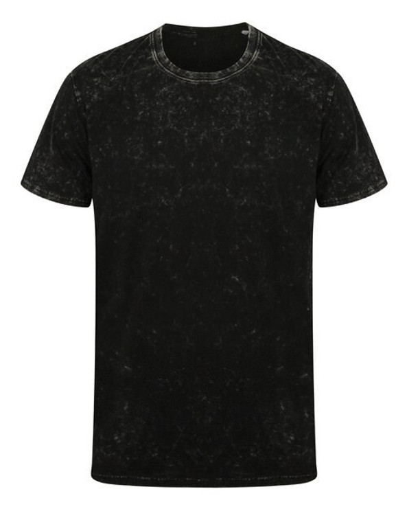 Skinni Fit SF203 - Vintage Unisex Washed Band T-Shirt with Unique Dye