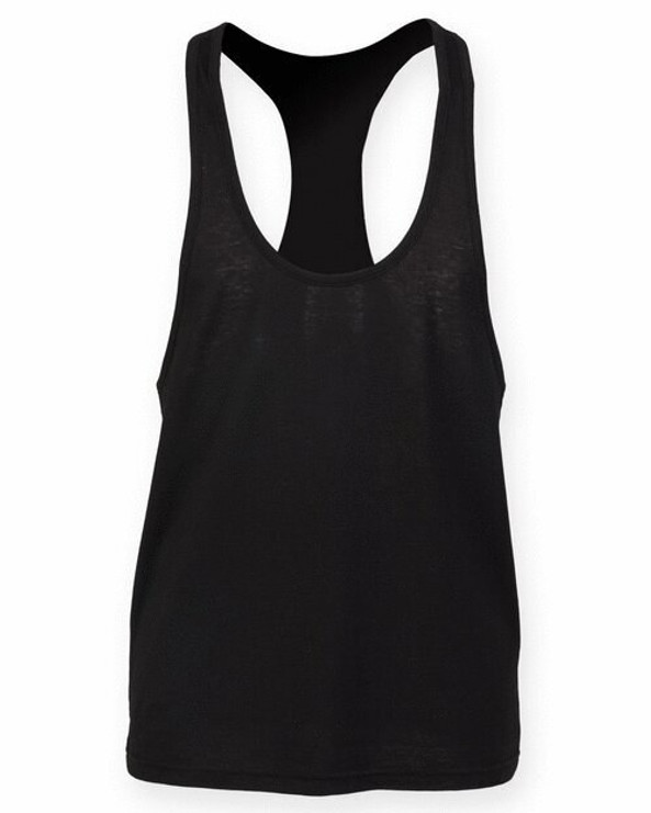 Skinni Fit SF236 - Men's Athletic Muscle Cut Longline Vest
