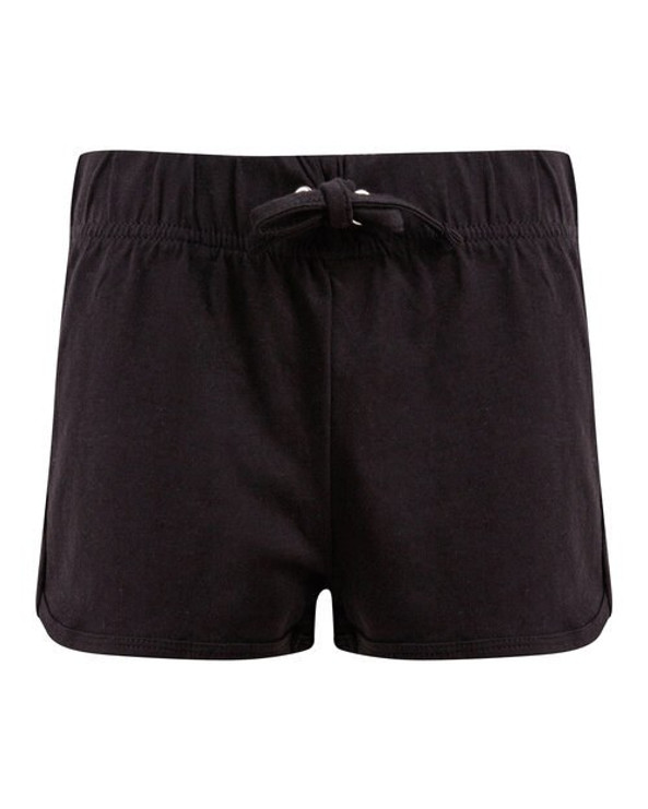 Skinni Fit SM069 - Kids Retro Cotton Shorts with Elastic Waist