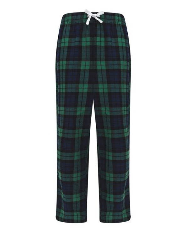 Skinni Fit SM083 - Kids Comfortable Tartan Flannel Lounge Pants