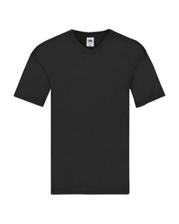 Fruit of the Loom 61-426-0 - Premium Cotton V-Neck T-Shirt for Enhanced Printability
