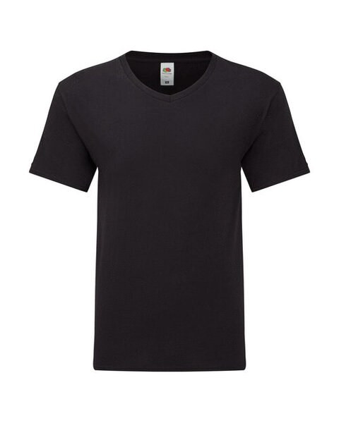 Fruit of the Loom 61-442-0 - Premium Slim Fit V-Neck Cotton T-Shirt