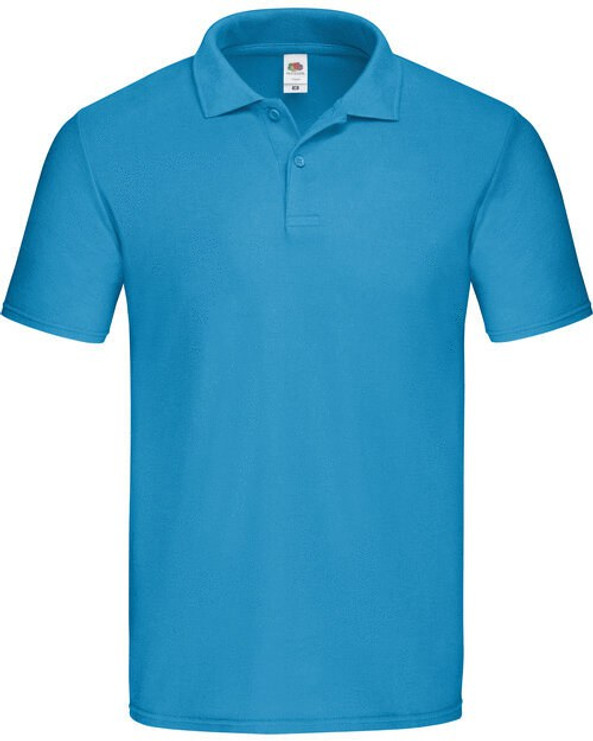 Fruit of the Loom 63-050-0 - Classic Fit Cotton Polo with Reinforced Placket