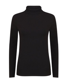 SKINNI FIT SK125 - LADIES FEEL GOOD STRETCH ROLL NECK TOP