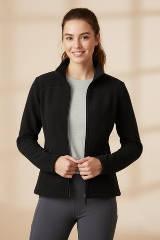 Skinni Fit SK028 - Womens Ultra Soft Stretchy Microfleece Jacket