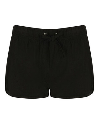 Skinni Fit SK069 - Womens Retro Cotton Shorts with Contrast Binding