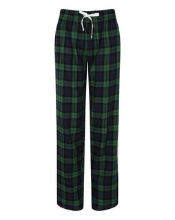 Skinni Fit SK083 - Womens Cozy Tartan Flannel Lounge Pants