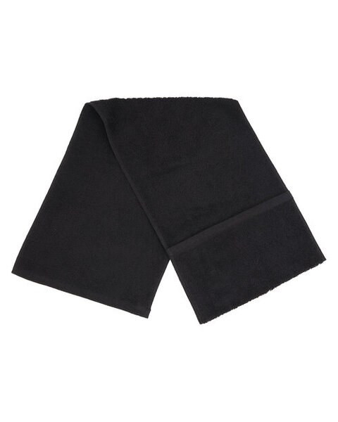 Towel city TC007 - Premium Cotton Gym Towel with Zipper Pocket
