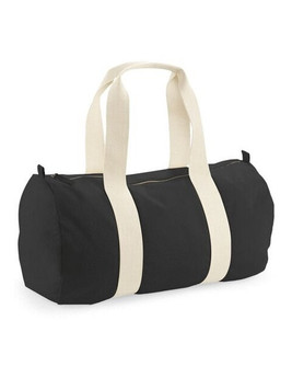 Westford mill W814 - Eco-Friendly Organic Cotton Canvas Barrel Bag