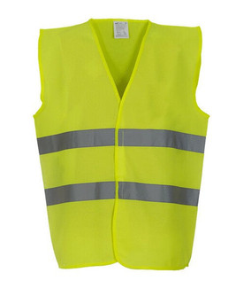 Yoko HVW102 - High-Visibility Safety Vest with Reflective Strips