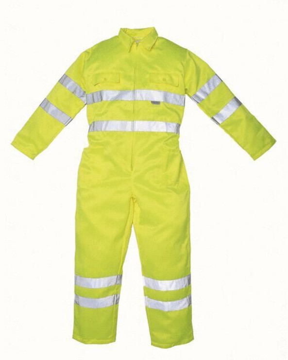 Yoko HV058 - High-Visibility Polycotton Safety Coveralls