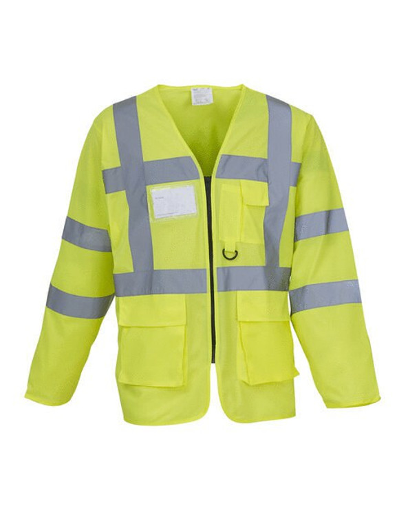 Yoko HVJ800 - High Visibility Executive Safety Waistcoat with Pockets