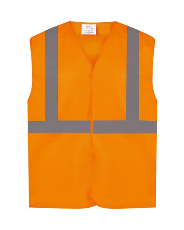 YOKO HVW118PE - HI-VIS RAILWAY WAISTCOAT