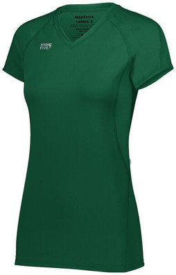 HighFive 342223 - Girls Tru Hit Short Sleeve Jersey