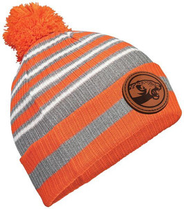 Holloway 223815 - Team Spirit Acrylic Pom Beanie with Rolled Cuff