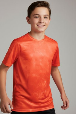 Holloway 222696 - Youth Cotton Touch Poly Cloud Tee