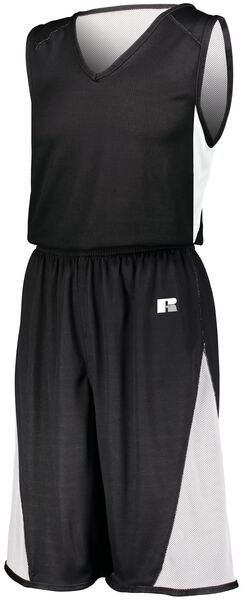 Russell 5R6DLM - Undivided Single Ply Reversible Shorts