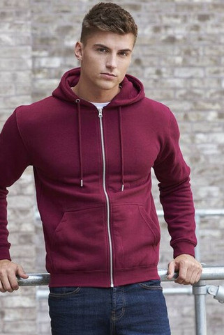 AWDIS JH250 - Sweat capuche zippé organique