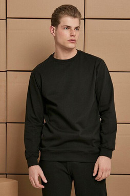 Build Your Brand BYB003 - Felpa Girocollo Comfort Tutto Stagione BYB003