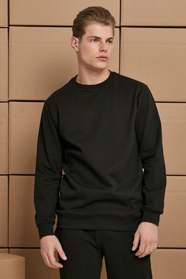 Build Your Brand BYB003 - Rundes Nacken -Sweatshirt