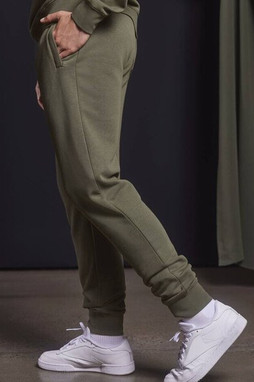 Russell RU268M - Contemporary Cotton Mens Jogging Pants with Zippered Pockets
