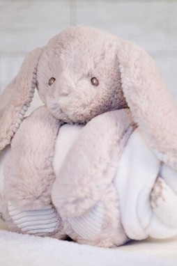 Mumbles MM034 - Rabbit plush with blanket