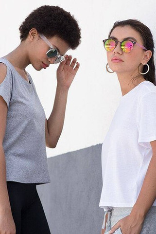 SF Women SK237 - Womens oversized T-shirt