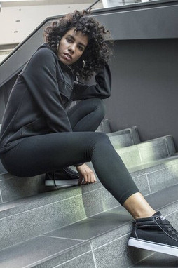 BUILD YOUR BRAND BY099 - Komfortable Kvinders Sportstights til Yoga og Fitness