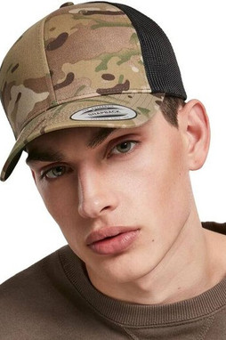 Flexfit 6606MC - Camouflage Trucker Style Cap