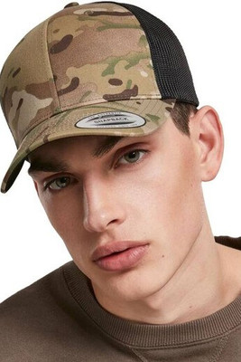 Flexfit 6606MC - Camouflage Trucker Style Cap