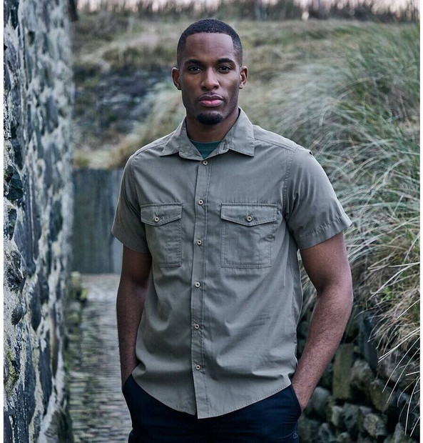 Craghoppers CES003 - Shirt met korte mouwen van gerecycled polyester